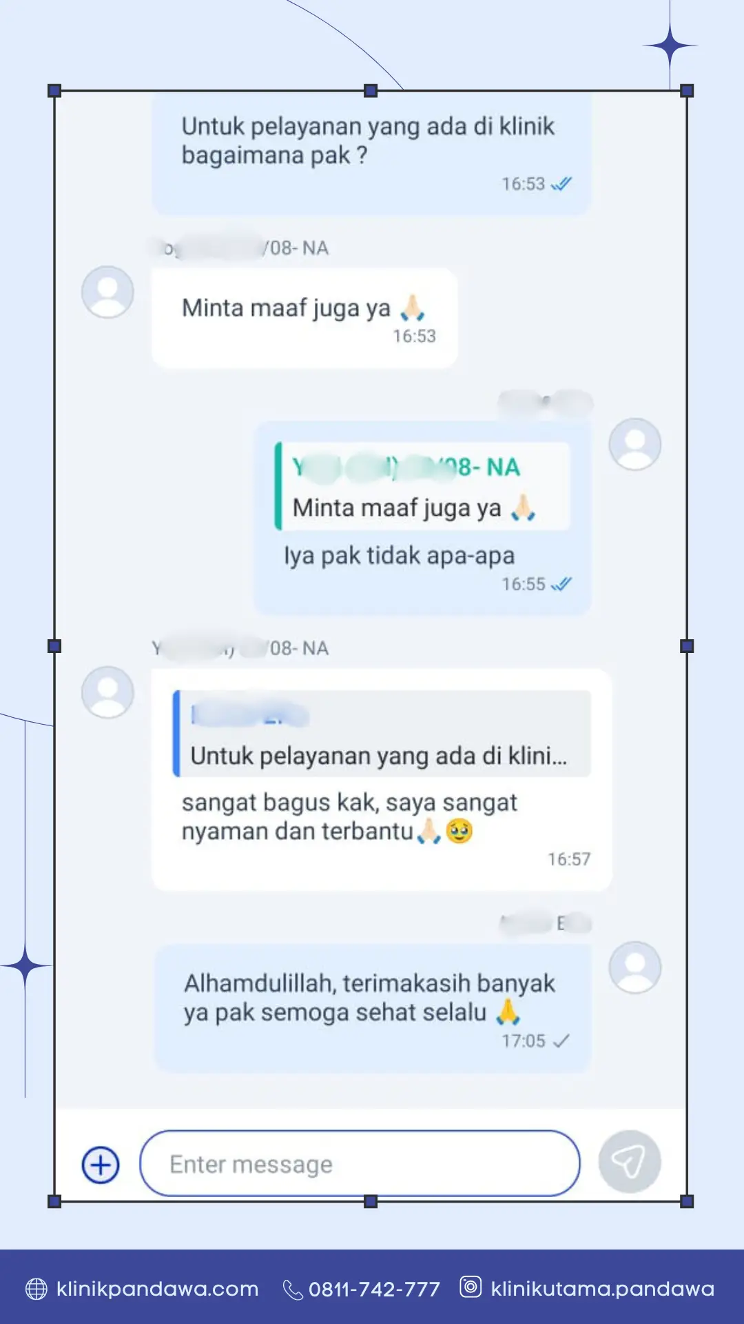 Chat Testimoni Pasien 2
